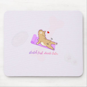 Cute Mouse Pad de Cachorro Decoração de Auto-Cui