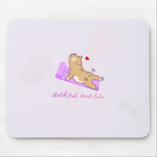 Cute Mouse Pad de Cachorro | Decoração de Auto-Cui