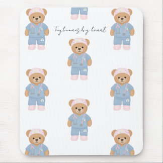 Cute Mouse Pad de Enfermeira Pediátrica