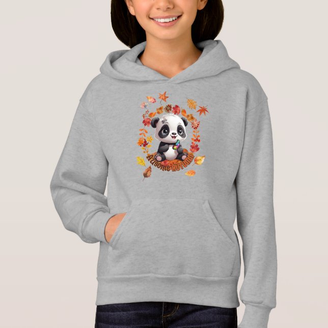 Cute Panda “Ausome Autumn” – Fall Autism Awerness (Frente)