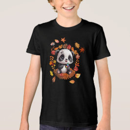 Cute Panda “Ausome Autumn” – Fall Autism Awerness