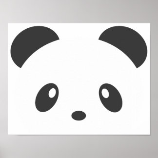 Cute Panda Poster
