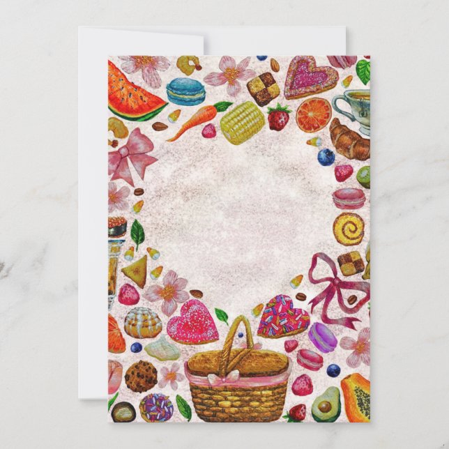 Cute Pastry Confections Sweets (Frente)