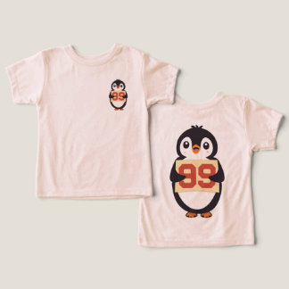 Cute Penguin Holding a Sign