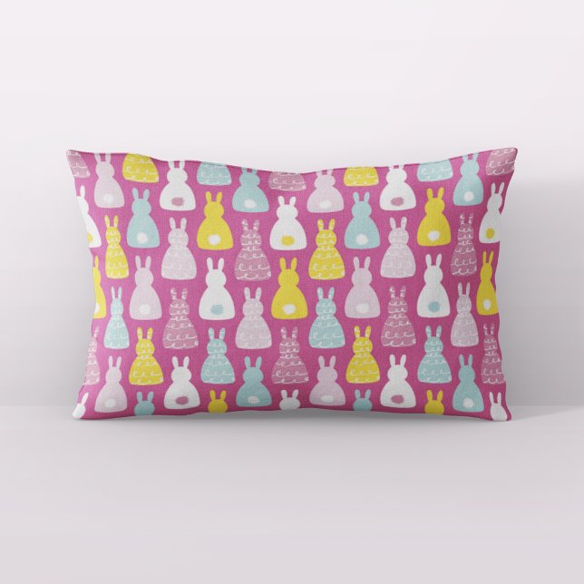 Cute pink Easter bunny rabbit pattern (Criador carregado)
