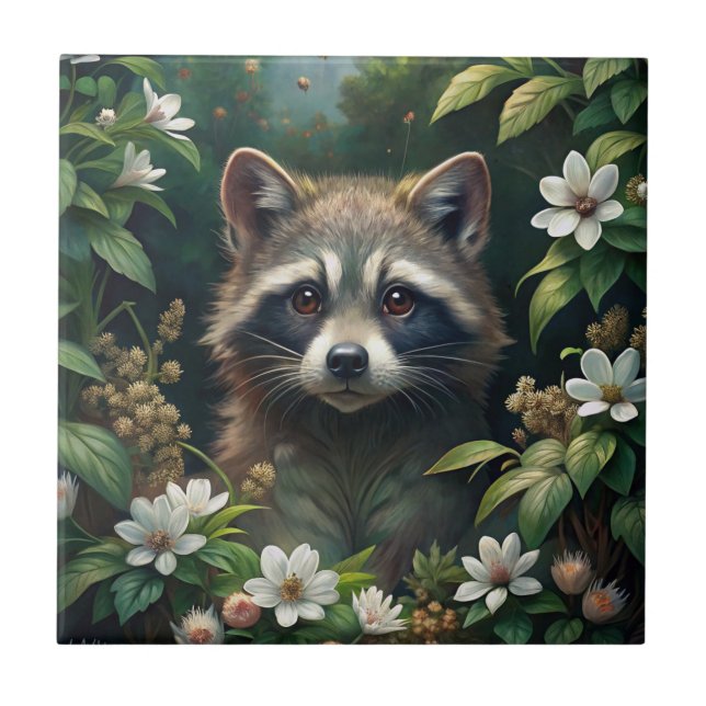 Cute Raccoon (Frente)