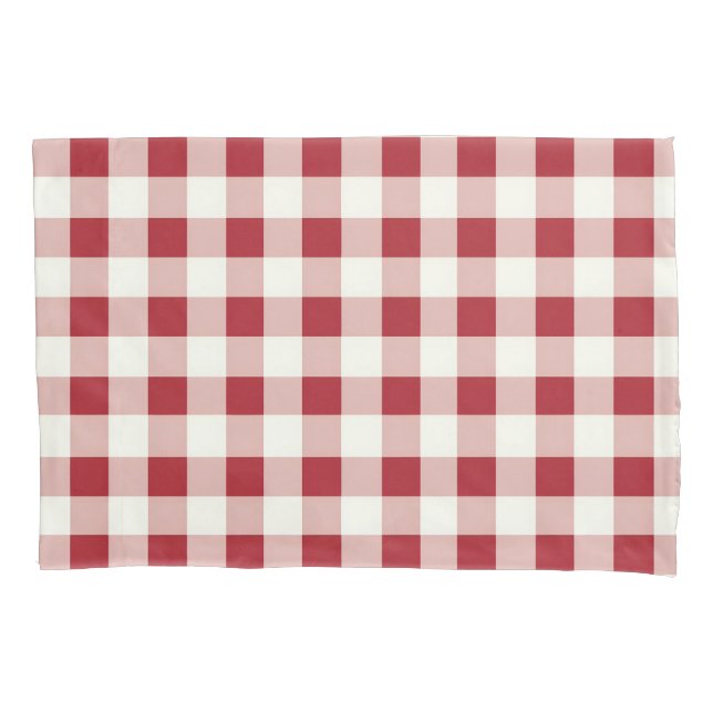 Cute Red and Cream Gingham (Frente)