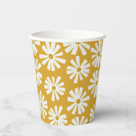 Cute Scandi Daisy Paper Cups
