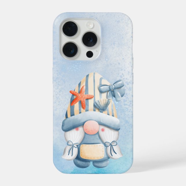 Cute Sea Gnome Phone Case (Verso)