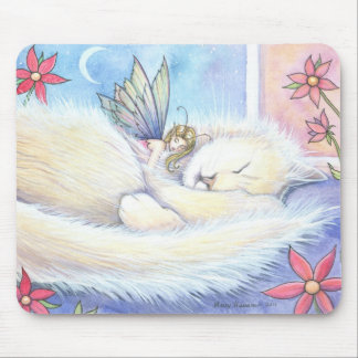 Cute Travesseiro de Gato e Fada Mousepad