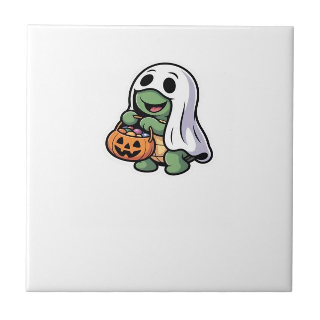 Cute Turtle Ghost Costume � Adorable Halloween Tri (Frente)