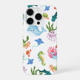 Cute Underwater Friends – Ocean Animals Pattern 