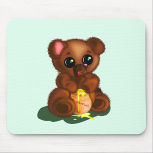 Cute Urso Mouse Pad