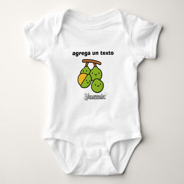 Cute Venezuelan Fruits • Camiseta & Body para Bebé (Frente)