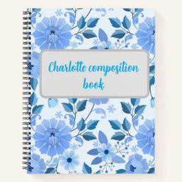 Cute vintage floral notebook 