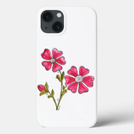 Cute Whimsical Pink Flowers