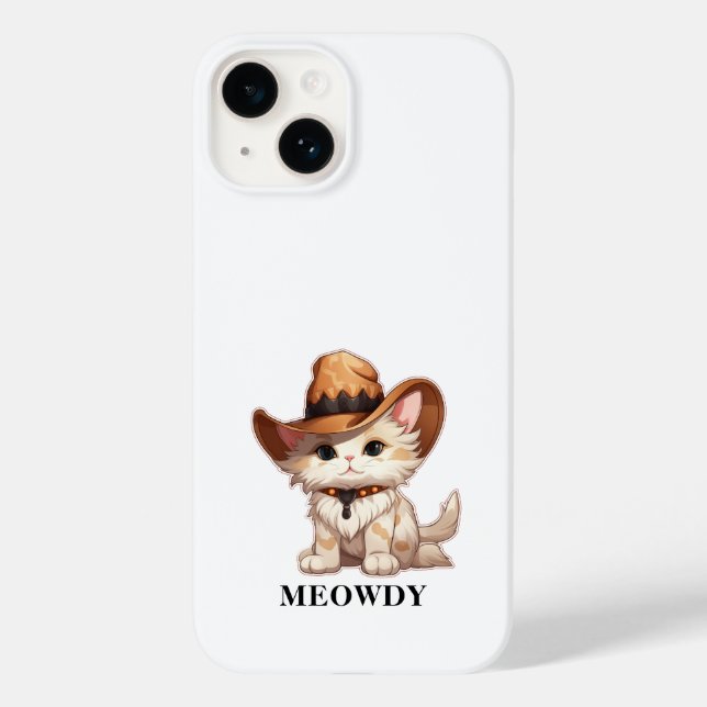 Cuteness Overload Meowdy Western Cat (Verso)