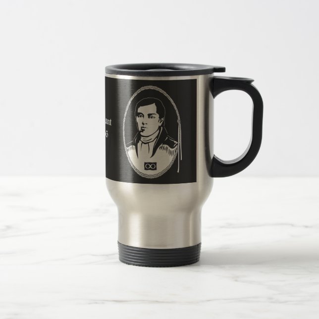 Cuthbert Grant Caneca de viagem Metis Hero Dons Pe (Direita)