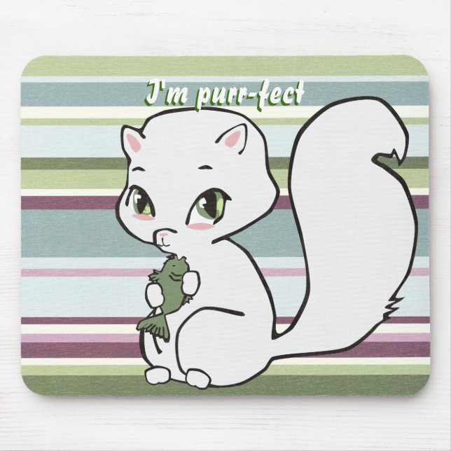 Cutie Cat Mousepad (Frente)