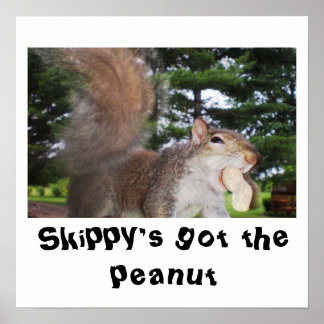 Cutie patatootie, Skippy tem o poster de amendoim