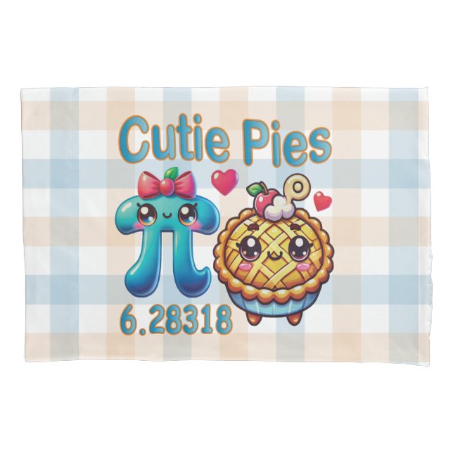 "Cutie Pies" - Símbolo de Pi Cónico e Pie Pun (Frente)