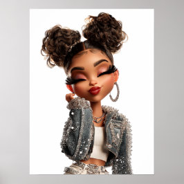 Cutie Print, Papel de Poster de Valor (Semi-Brilho