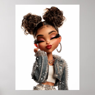 Cutie Print, Papel de Poster de Valor (Semi-Brilho