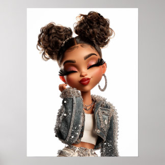Cutie Print, Papel de Poster de Valor (Semi-Brilho