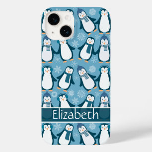 Cuz Winter Penguins Design Add Name