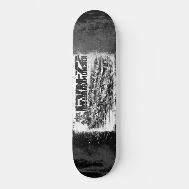 CVN-72 Abraham Lincoln 8 skate de 1/8 pol (Frente)