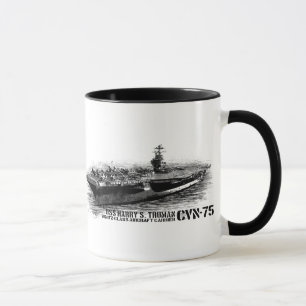 CVN-75 Harry S. Truman caneca da campainha de 11
