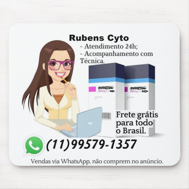 Cy-to-tec comprar 2023 Brasil Mousepad (Frente)