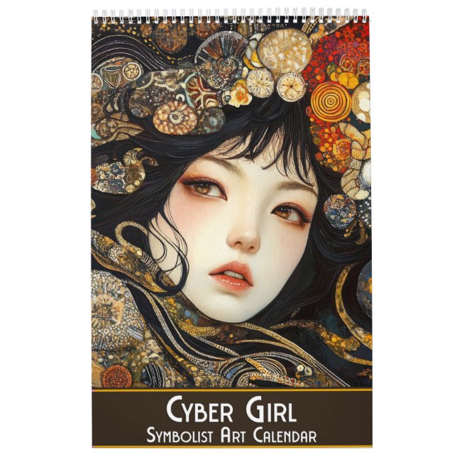 Cyber Girl: Calendário de Arte Simbolista (Capa)