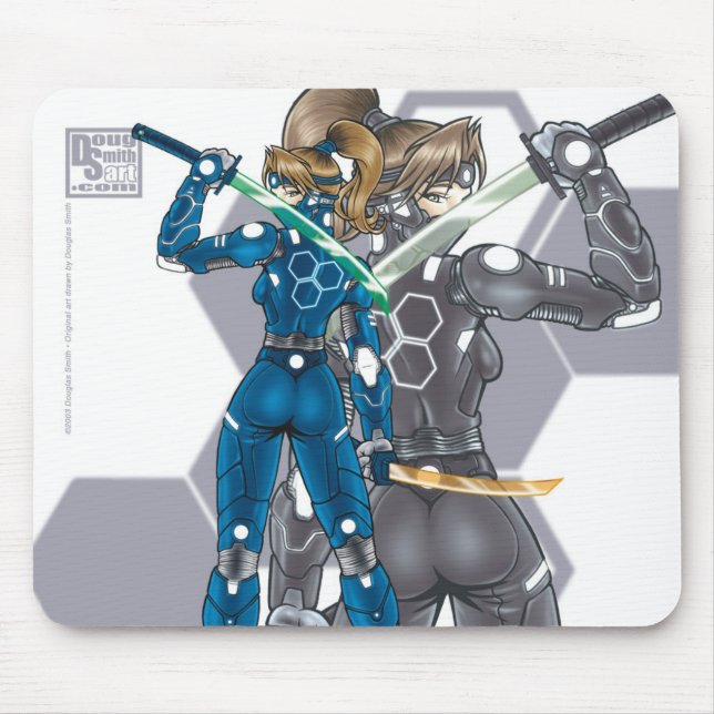 Cyber Ninja Mousepad (Frente)