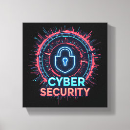 Cyber Security Expert Canvas Wall Art