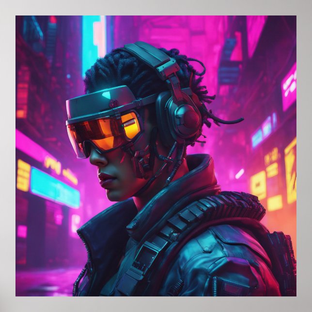 Cyberpunk Poster (Frente)