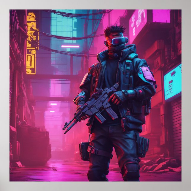 Cyberpunk Poster (Frente)