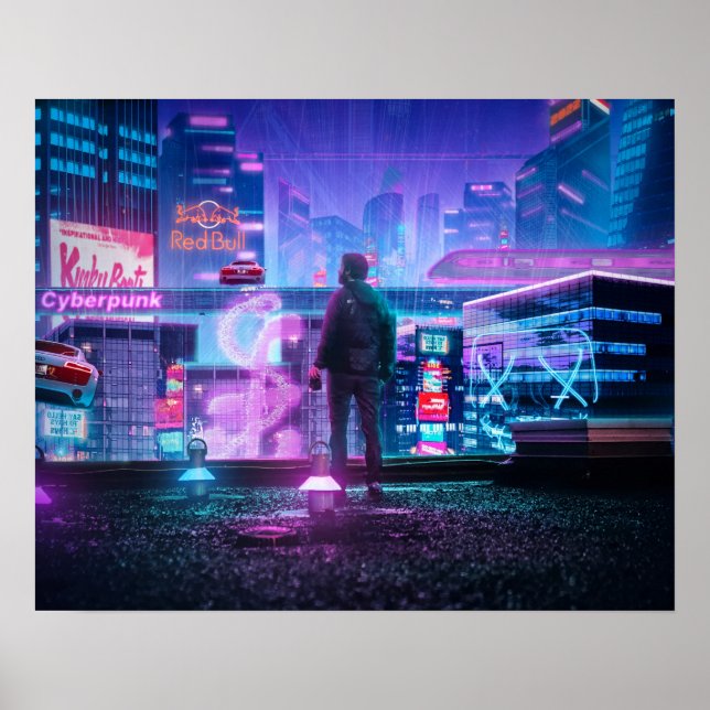 Cyberpunk poster art (Frente)