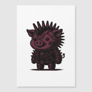 Cyborg Sloth Whimsigótico Design de Arte Vintage C