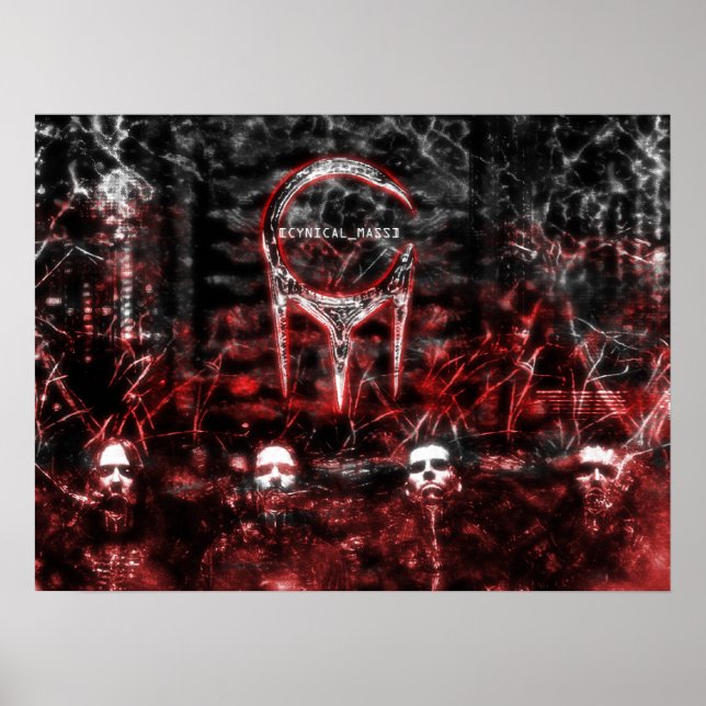 [CYNICAL_MASS] Poster de Furadores de Alma (Frente)