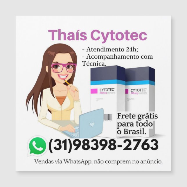 Cytotec Misoprostol comprar agora (Frente)