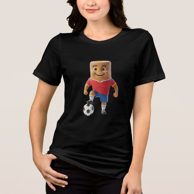 Czech Republic Soccer Shirt - Funny Cinnamon Roll  (Frente)