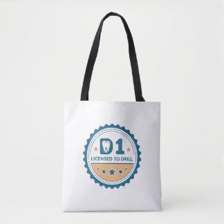 D1 to DDS  Dental Student Tote Bag