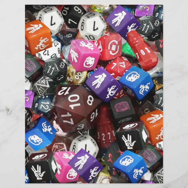 d20 dados (Frente)