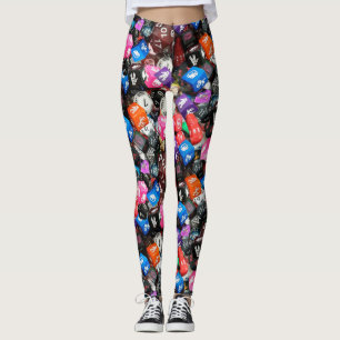d20 leggings de dados