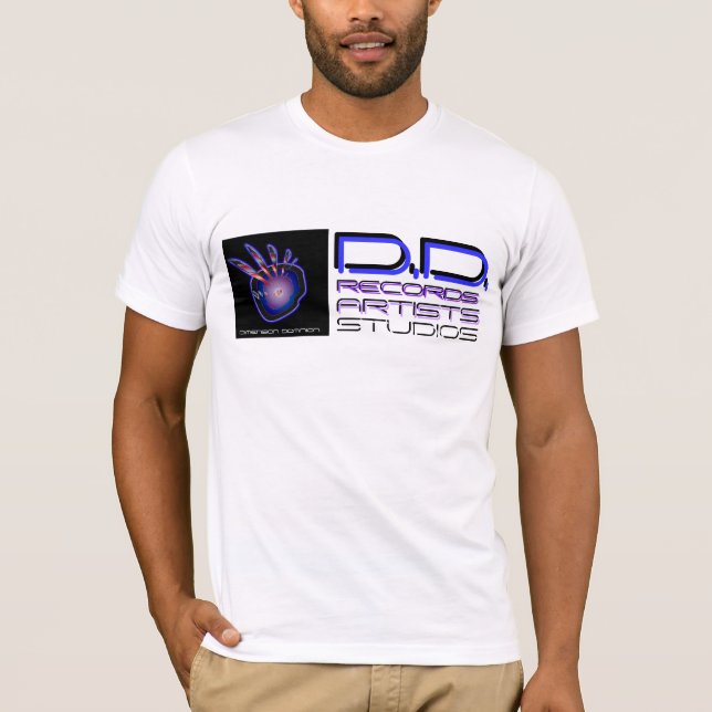 D.D. camisa psycha-pellic do logotipo (Frente)