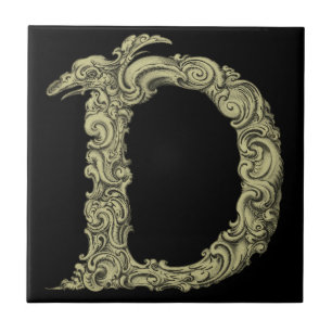 D - O alfabeto de Falck (ouro)