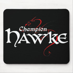 DA2 - Campeão HAWKE - mousepad (escuro)