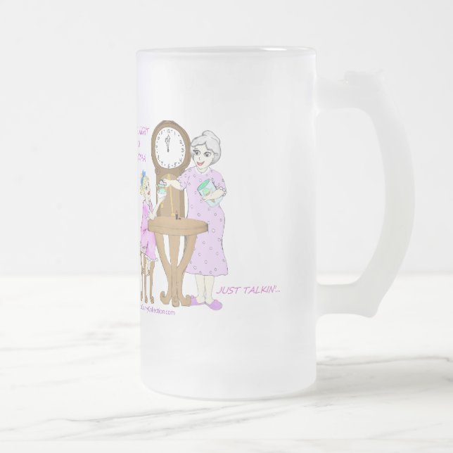 Da avó caneca americana de Talkin acima toda a (Direita)