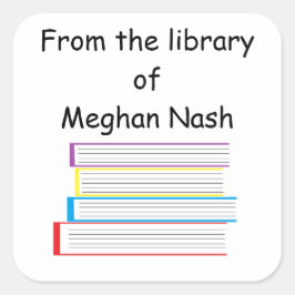 Da biblioteca de... Adesivos